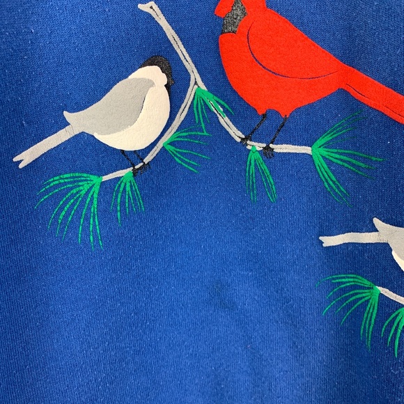 Vintage Jerzees Sweatshirt Birds - Picture 4 of 4